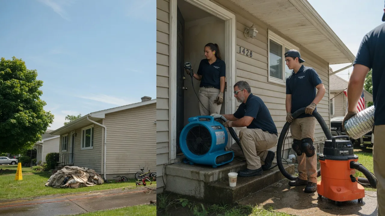 Water Damage Restoration in Burnside, PA near me